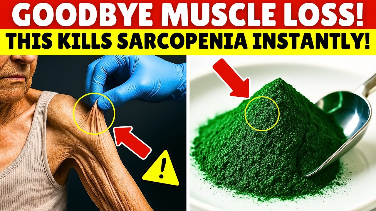 Forget Protein Powder! THIS Natural Food Stops Muscle Loss Instantly | Senior Health Tips