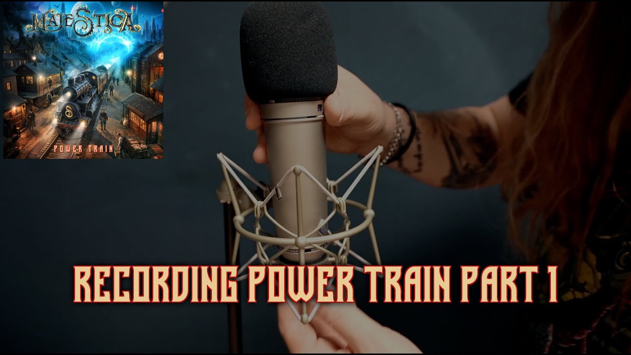 In the studio with Majestica recording 'Power Train' (Part 1)