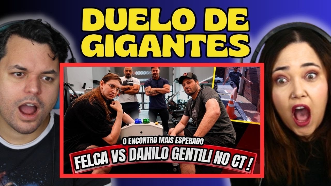 FELCA VS DANILO GENTILI NO CT - O ENCONTRO MAIS ESPERADO ACONTECEU ! Renato Cariani ‹ REACT ›