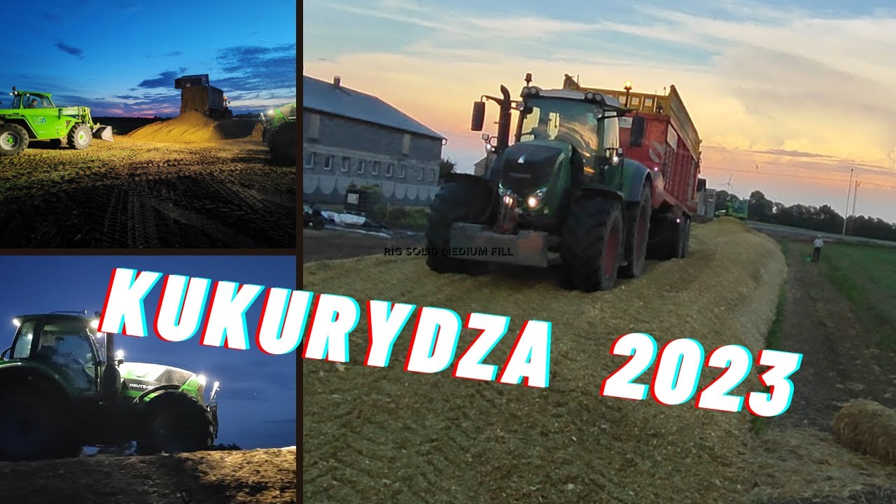 🌽Kukurydza 2023🌽3x Deutz-Fahr / Fendt / Steyr / Merlo / Claas Jaguar