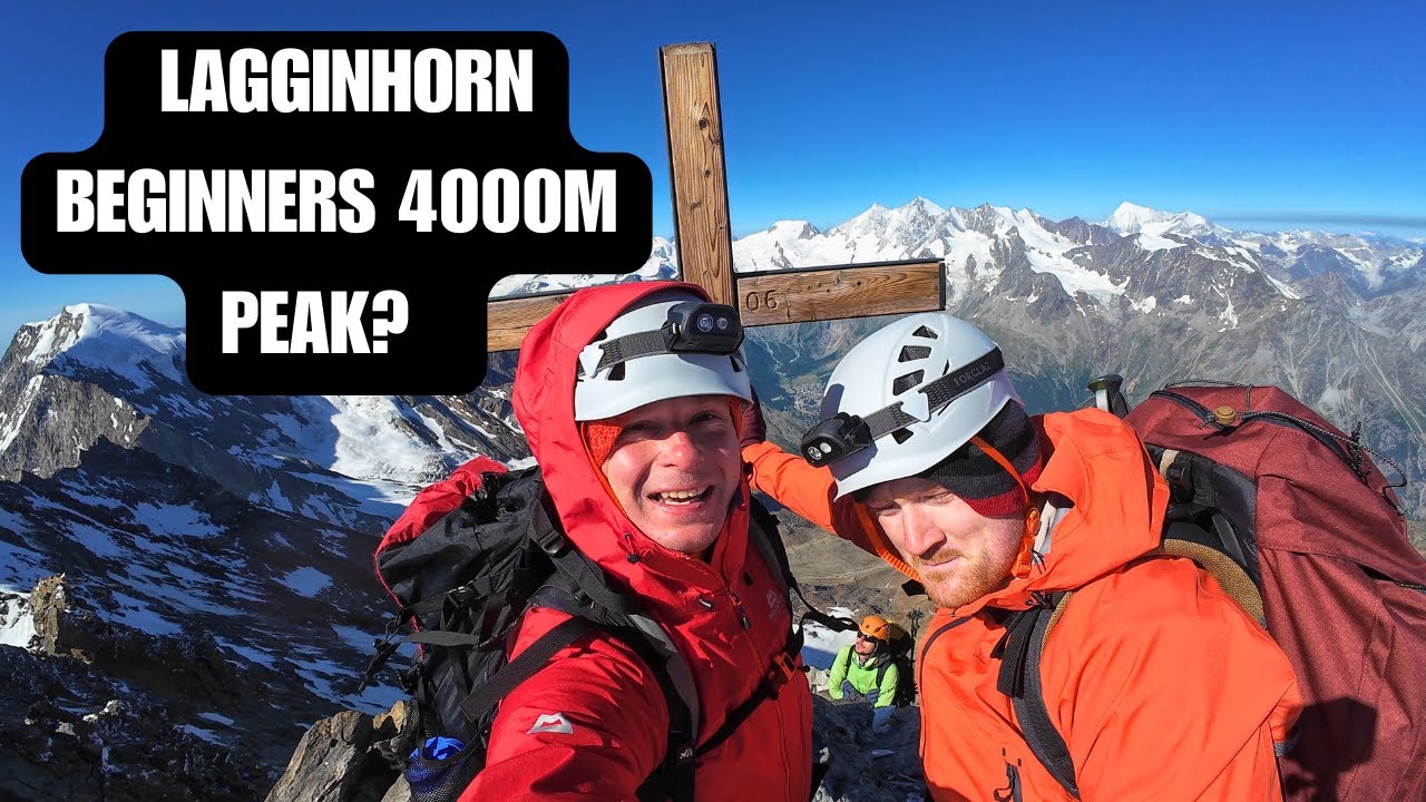 Lagginhorn - The easiest 4000m mountain in the Alps?