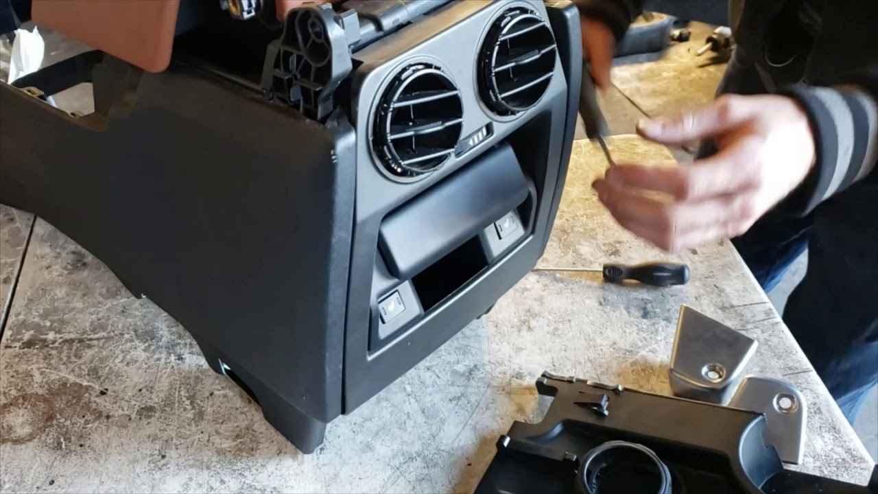 2010 2013 Range Rover Sport L320 Taking Apart Center Console, Removing Arm Rest Lid, Refrigerator