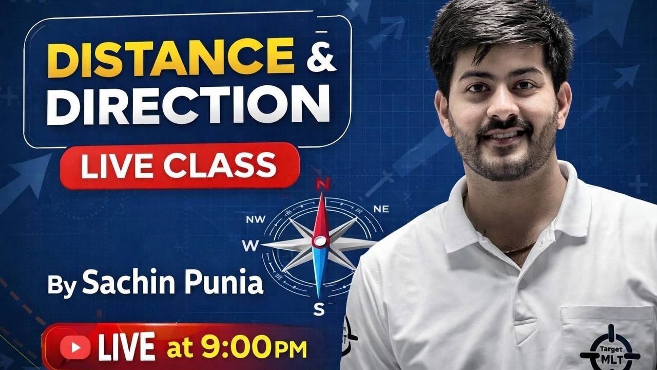 1. Distance and Direction with MCQs #nontechnical #rrb #aiimscre #csirnet #icmr #2026