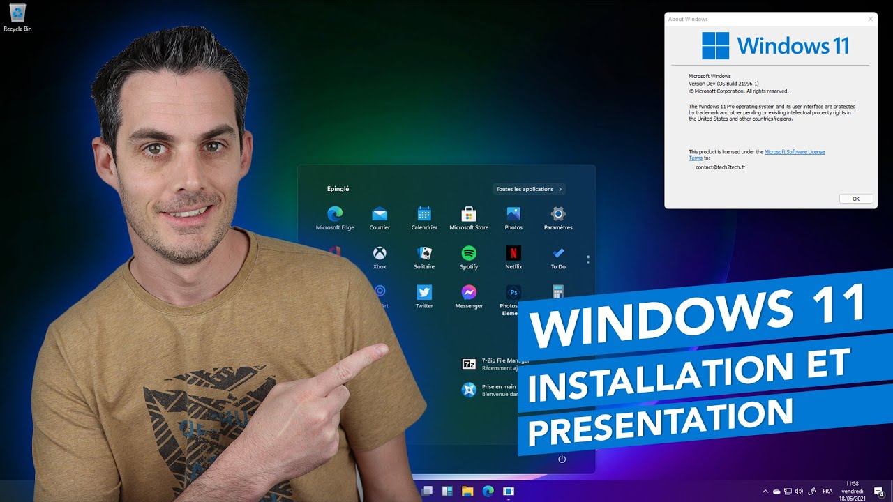 Windows 11 : Installation et présentation des nouveautés !
