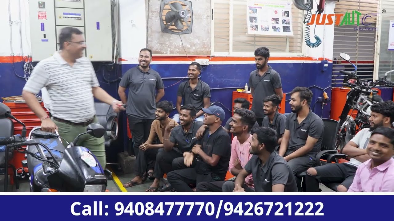 Bike Repair Training Batch -March  Batch 2025. प्रैक्टिकल ट्रेनिंग से एक महीने में एक्सपर्ट बनें.