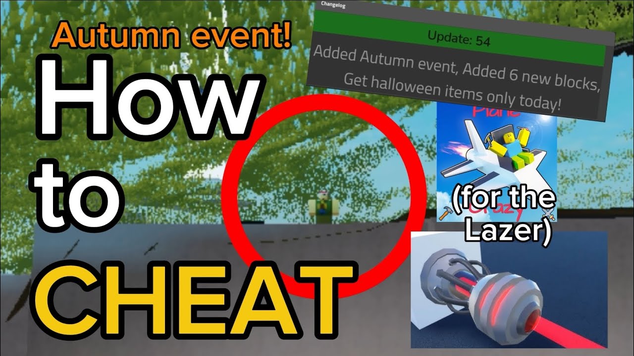 How to get the Lazer (No maze) Autumn event | Plane crazy