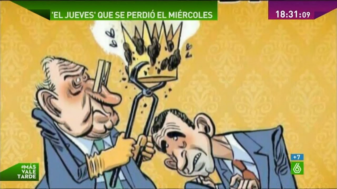 RBA censura portada abdicación del rey en la revista EL JUEVES ¿presiones de la casa real?
