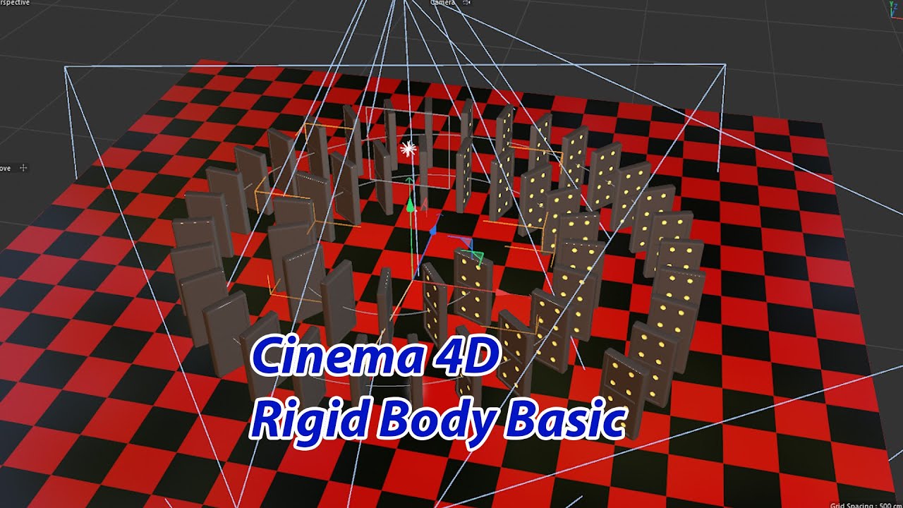 Cinema 4D domino