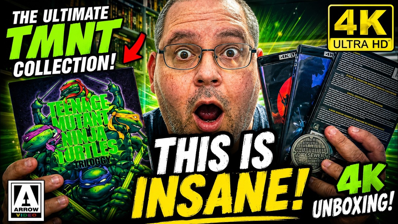 EPIC Teenage Mutant Ninja Turtles 4K Arrow Unboxing! | Must-See Collectible!