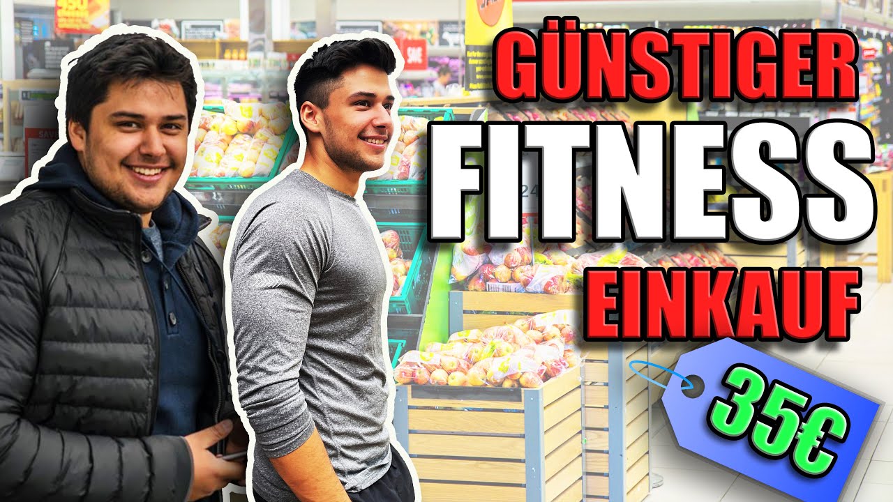 35€ FITNESS EINKAUF | GÜNSTIG & GESUND | Patrick Vein