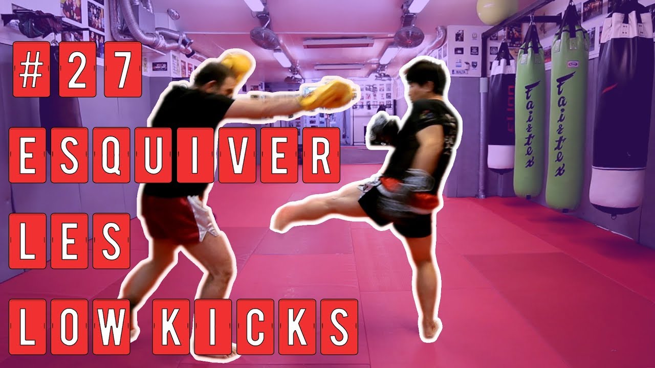 #27 ESQUIVER LES LOW KICKS et ENCHAINER - LA MINUTE MUAY THAI by ANDRE ZEITOUN