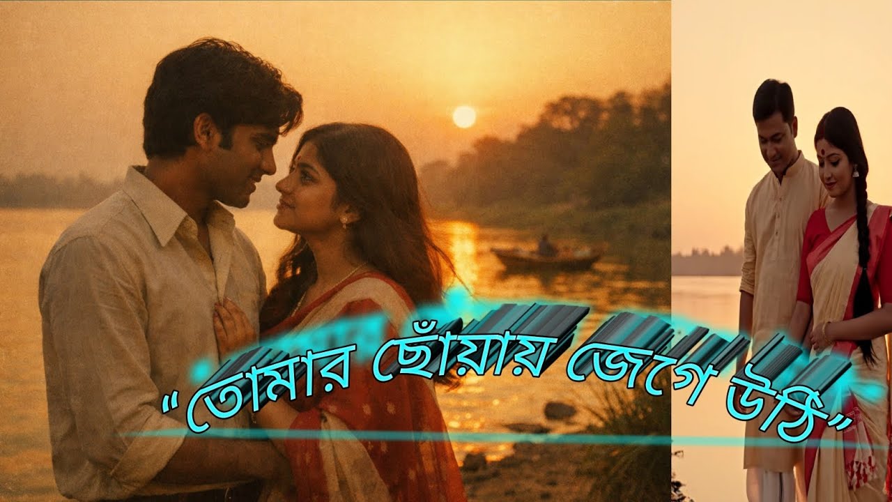“তোমার ছোঁয়ায় জেগে উঠি” ❤️ | Bengali Romantic Song | Retro Love Song