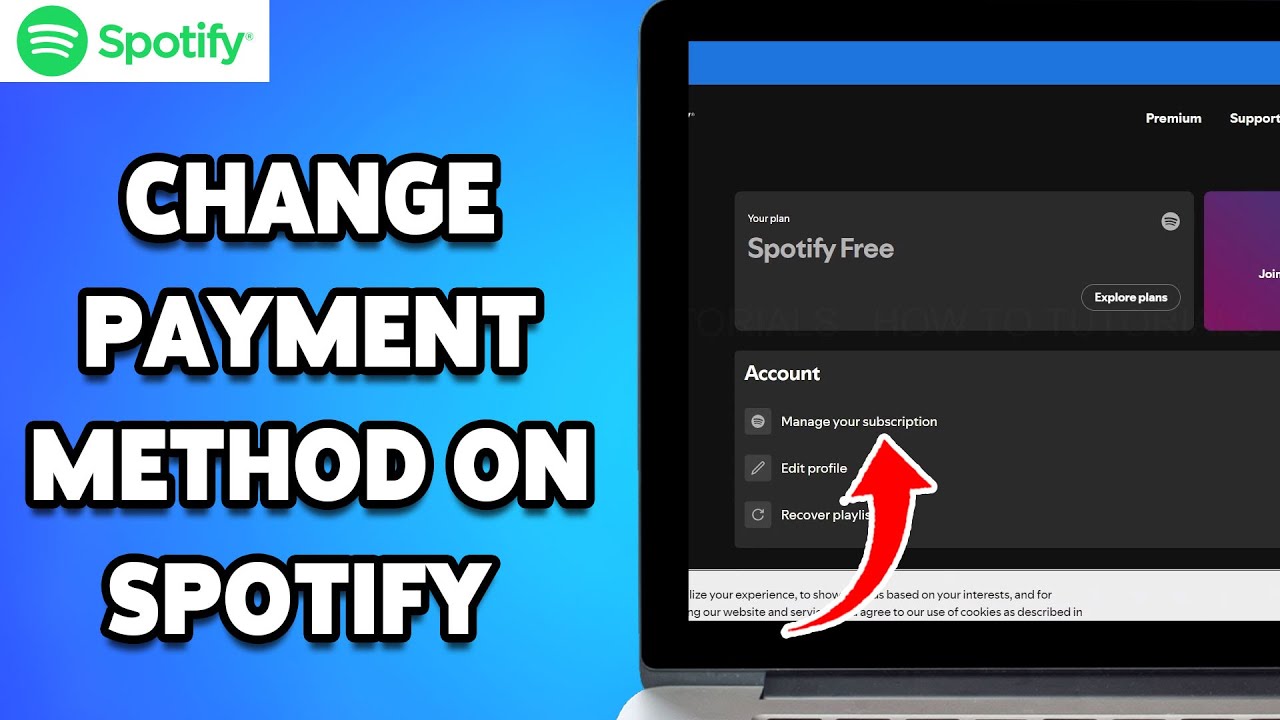 How To Change Your Payment Method On Spotify 2024 | Update Your Spotify Billing Information
