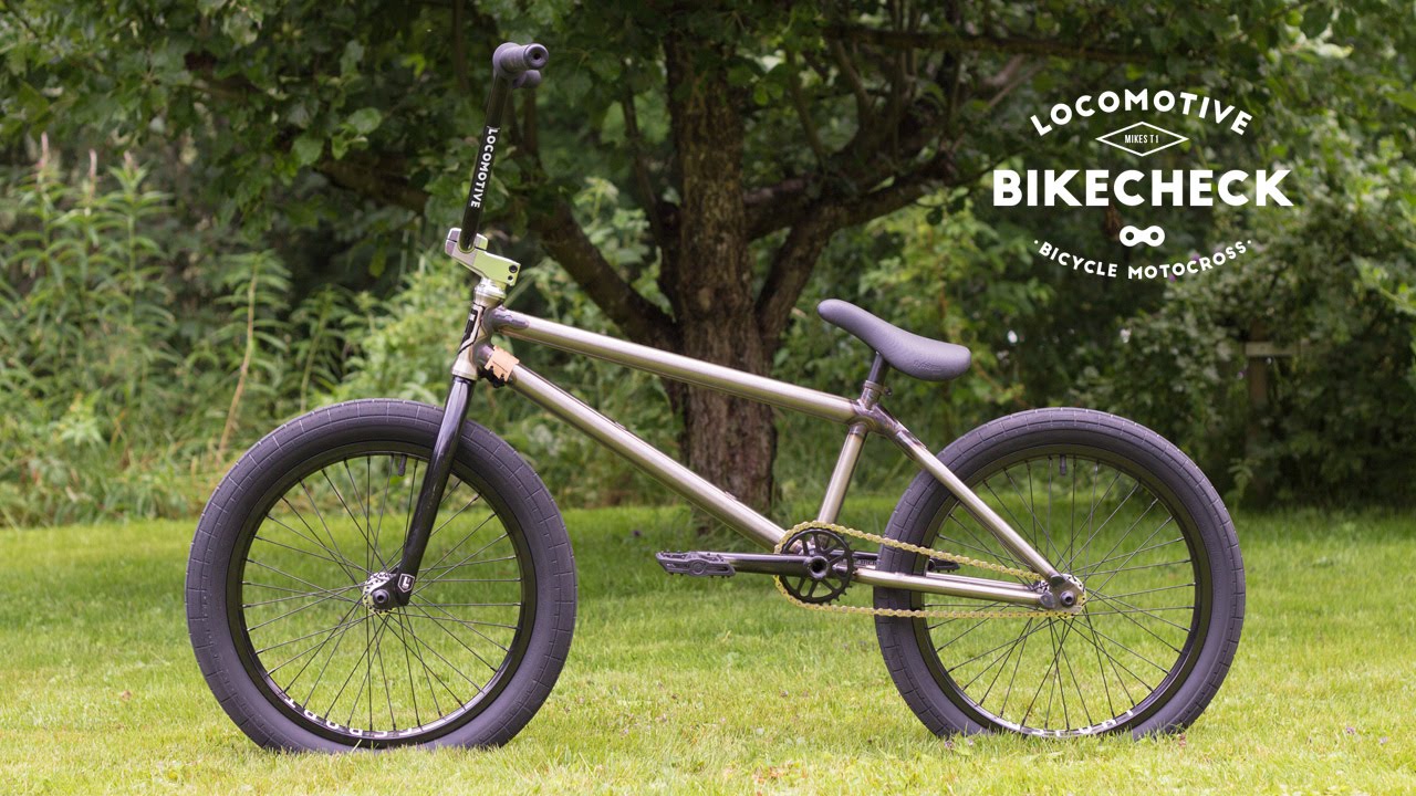 BMX bike check: Mike's custom T1 Barcode