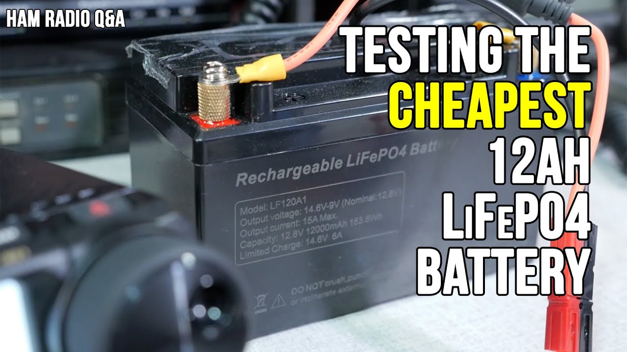 Talentcell LF120A1 Lithium Iron Phosphate (LiFePO4) Battery - Ham Radio Q&A
