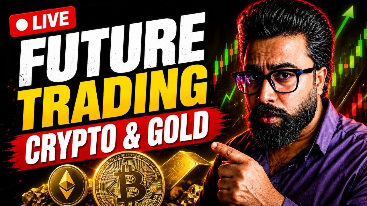 🔴 Crypto & Gold Live Trading | Market Structure Analysis | Trade Plan & Key Levels