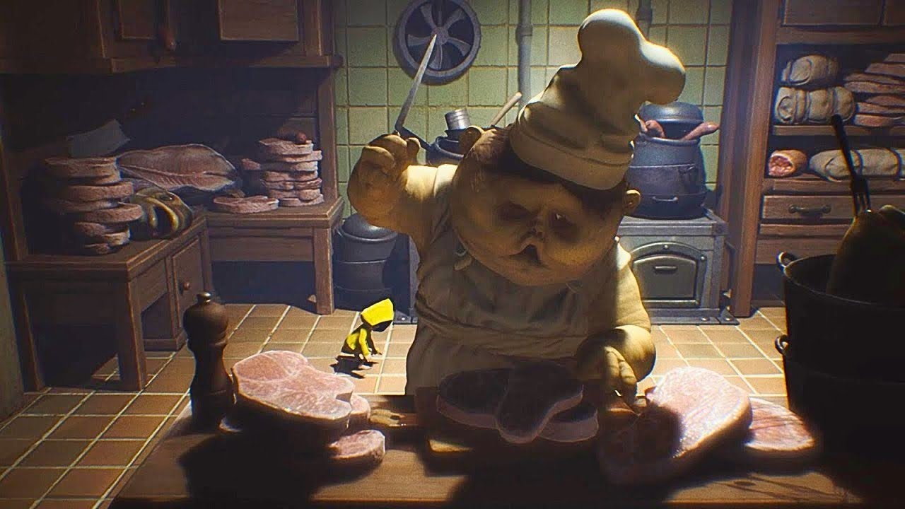 Twin Chefs Boss Fight - Little Nightmares: Enhanced Edition (4K 60FPS)