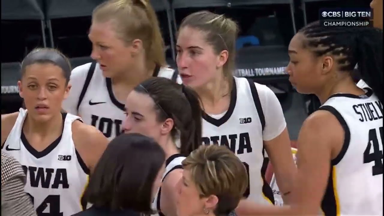 Last two minutes of regulation in Nebraska vs Iowa