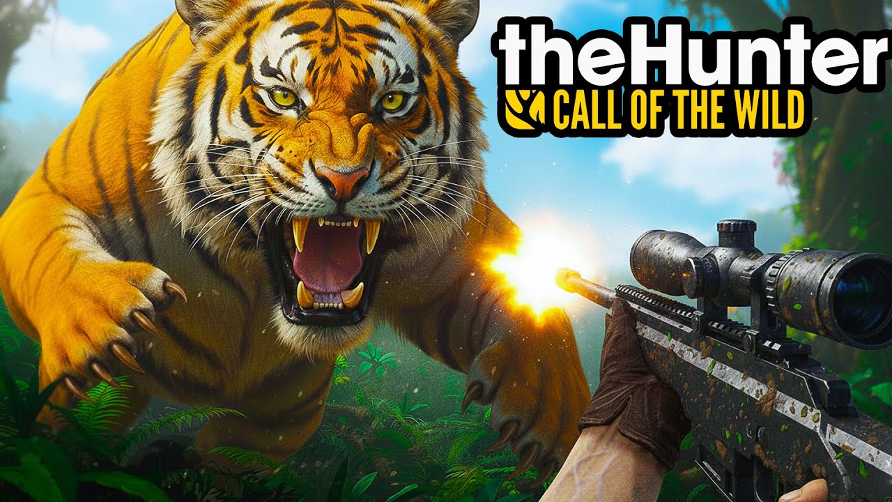 NAJSTRASZNIEJSZE POLOWANIE na TYGRYSY! - theHunter Call of the Wild