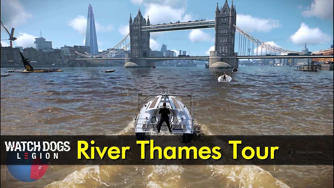 River Thames Tour | Watch Dogs: Legion - The Game Tourist
