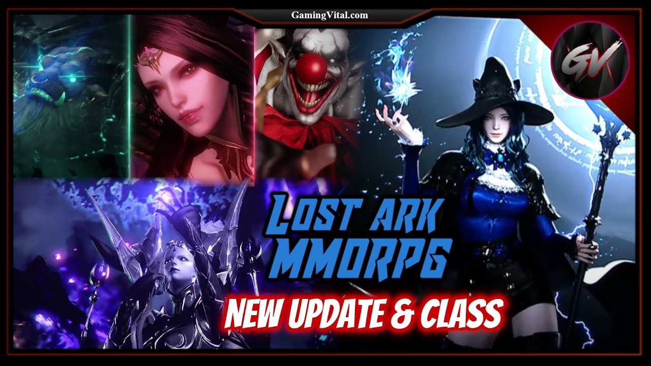 Lost Ark MMORPG Update 2021: New Class Mage Sorceress/Elementalist Gameplay - Legion/Boss Dungeons