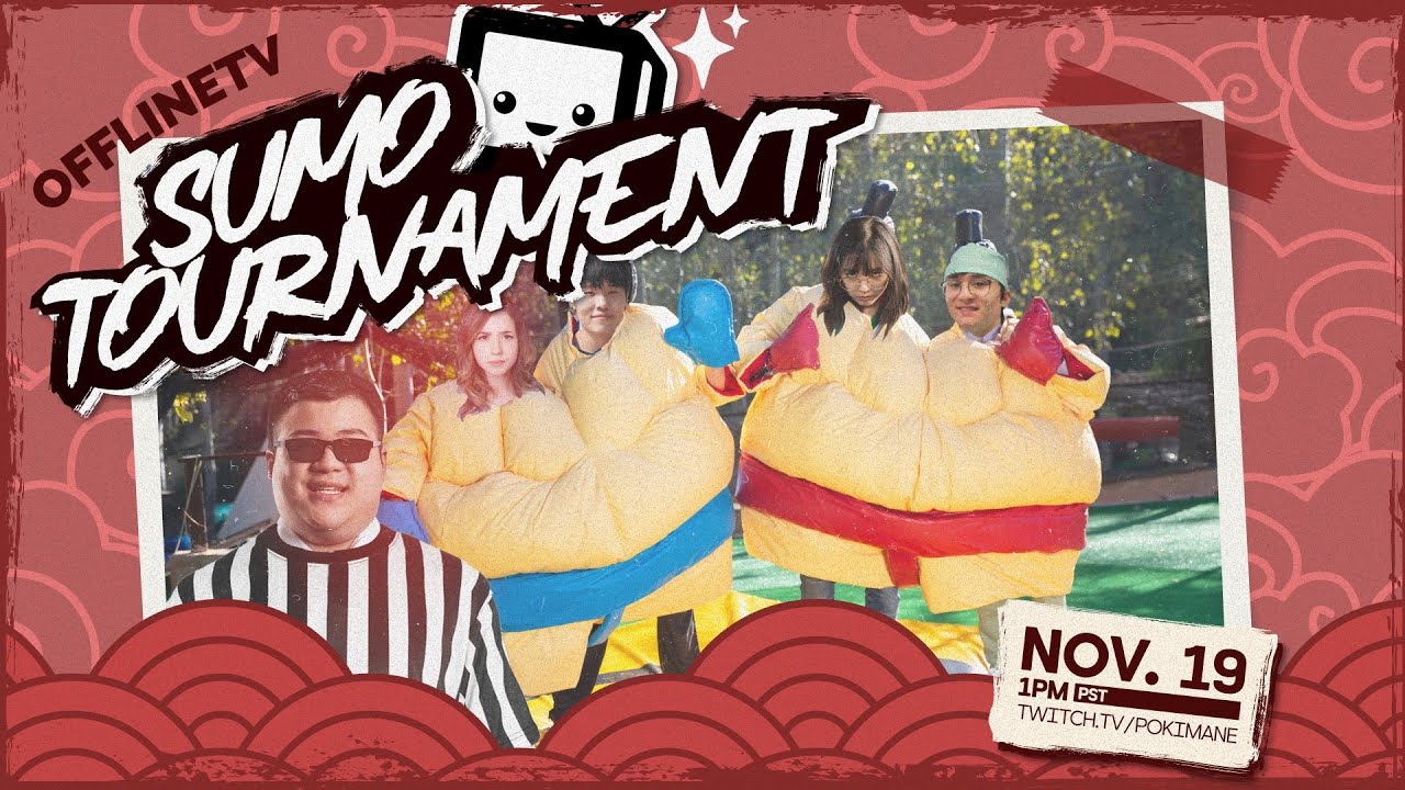 OfflineTV Sumo Tournament + OTV Member live reveal VOD