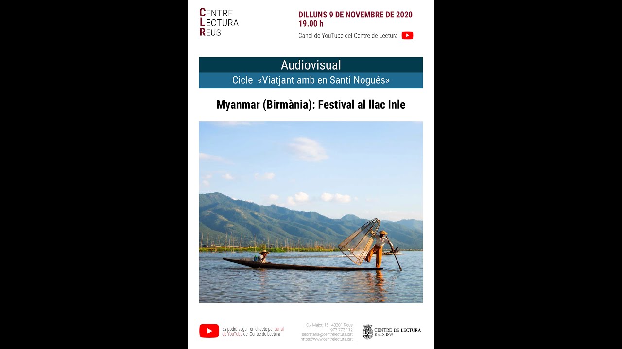 Audiovisual Myanmar (Birmània): Festival al llac Inle.