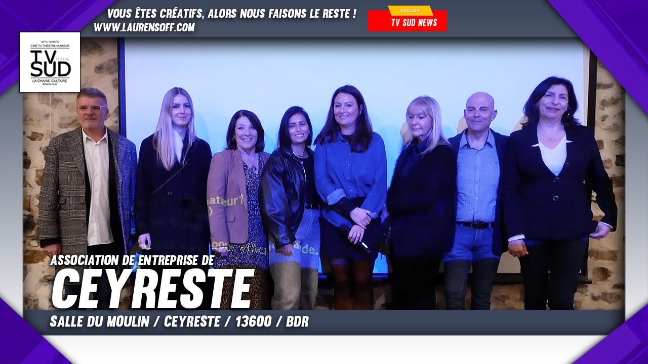 Succès pour la Présentation de L'association des entreprises de Ceyreste à la salle du Moulin