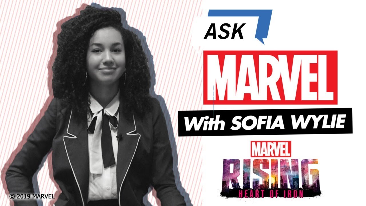 Sofia Wylie, Voice of Marvel Rising's Ironheart | Ask Marvel