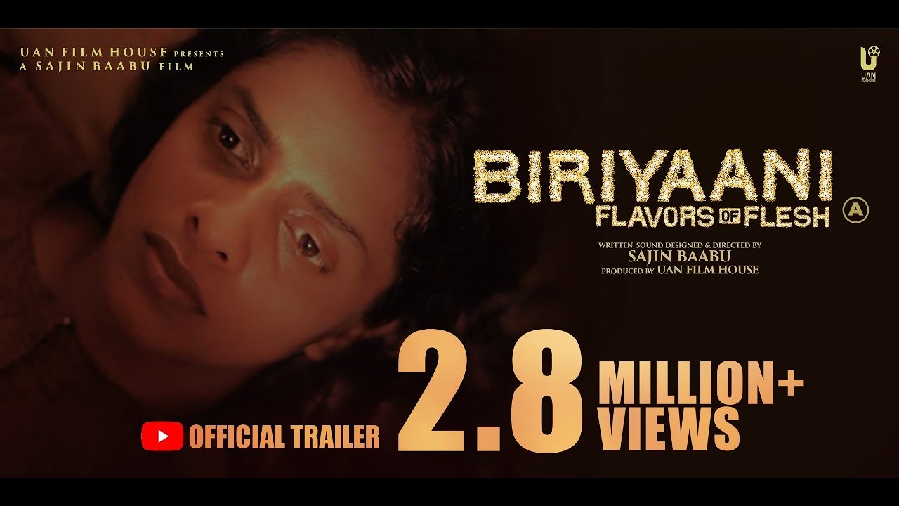 Biriyaani Malayalam Movie Official Trailer | Kani Kusruti | Sajin Baabu