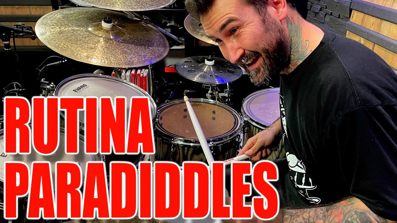 RUTINA PARADIDDLES en PLATOS y TOMS