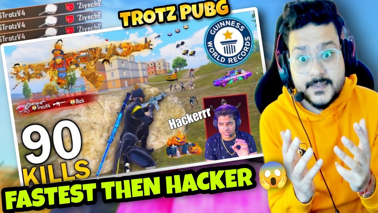 JOHNATHAN SHOCKED 90 KILLS WORLD RECORD REACT WITH THOR GAMING @PUBGMTROTZ@ThorGaming77