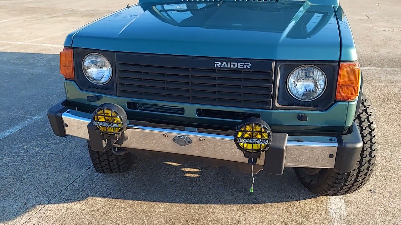 1987 Dodge Raider A.K.A Pajero.