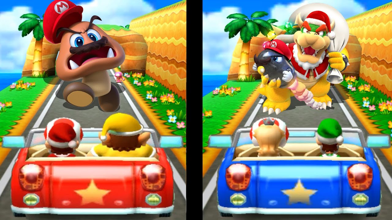 【マリオパーティ100ミニゲームコレクション】 ミニゲームマリオVsルイージVsロゼッタVsワリオ(最強CPU｢たつじん」)