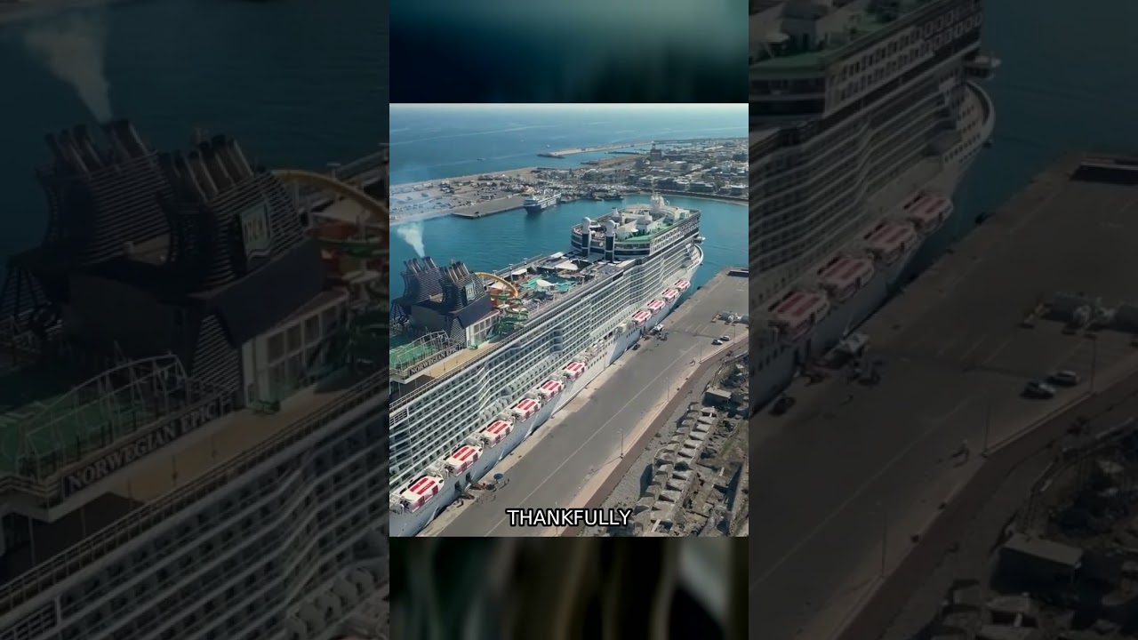 Norwegian Epic Dock Crash #shorts