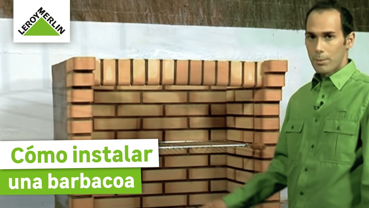 C&oacute;mo instalar una barbacoa modular | LEROY MERLIN