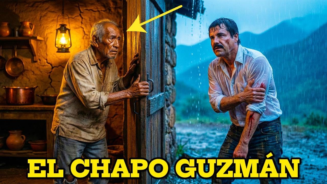 Un Anciano Solitario Le Abrió Su Puerta a El Chapo Sin Saber Quién Era — Esa Noche Marcó Su Destino