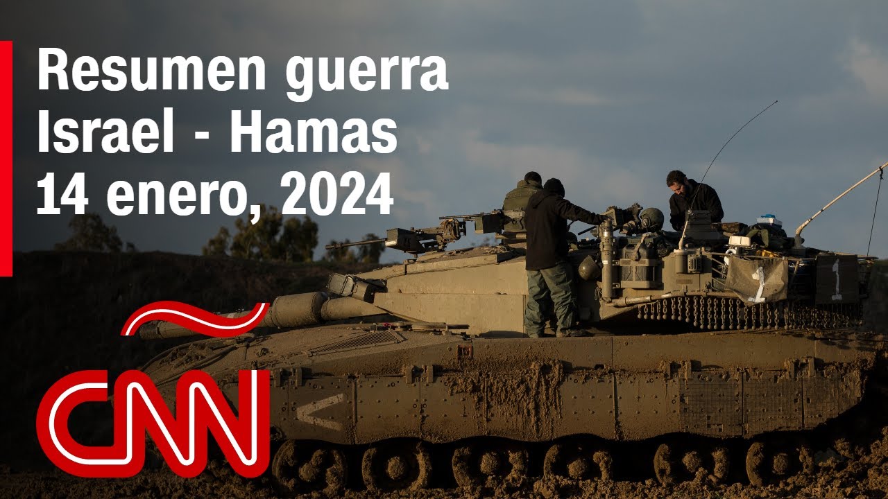 Resumen en video de la guerra Israel - Hamas: noticias del 14 de enero de 2024