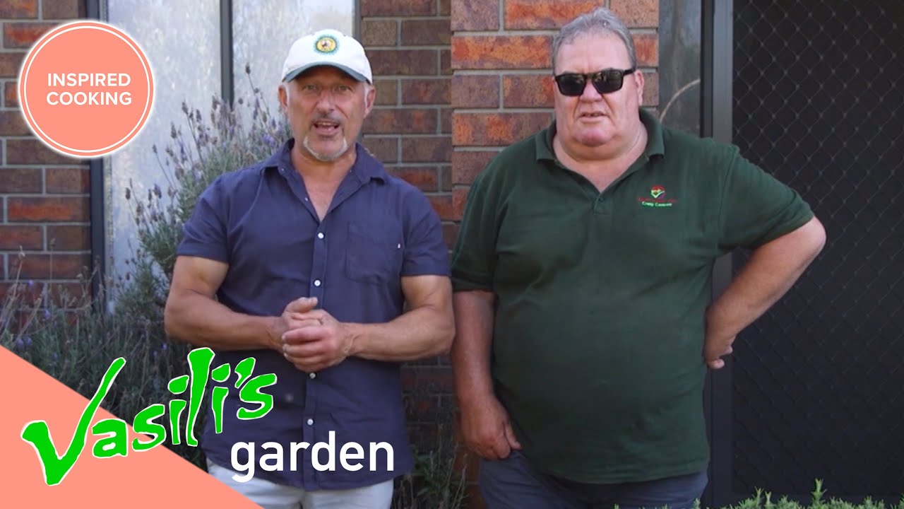 Visiting A Fully Edible Garden Including, Apples And Olives | Full Episode | Vasili's Garden
