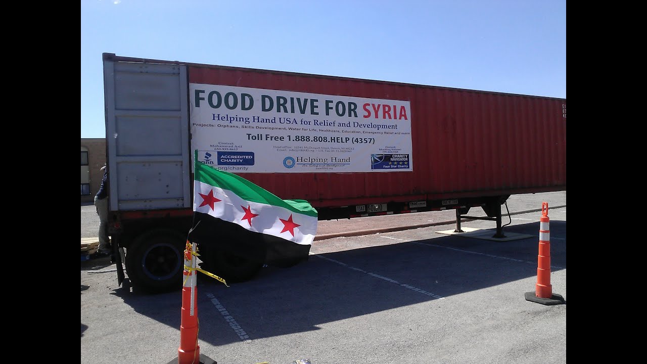 Helping Hand USA- Syria Food Drive @ Mosque Foundation, Bridgeview IL