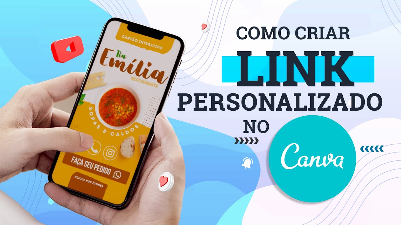 Como criar link personalizado WhatsApp no Canva! Como criar link WhatsApp? Como usar o Canva?