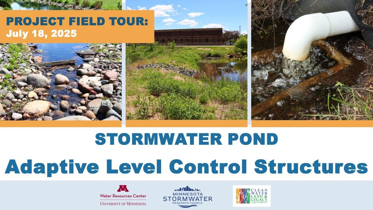Stormwater Pond Adaptive Level Control Structures