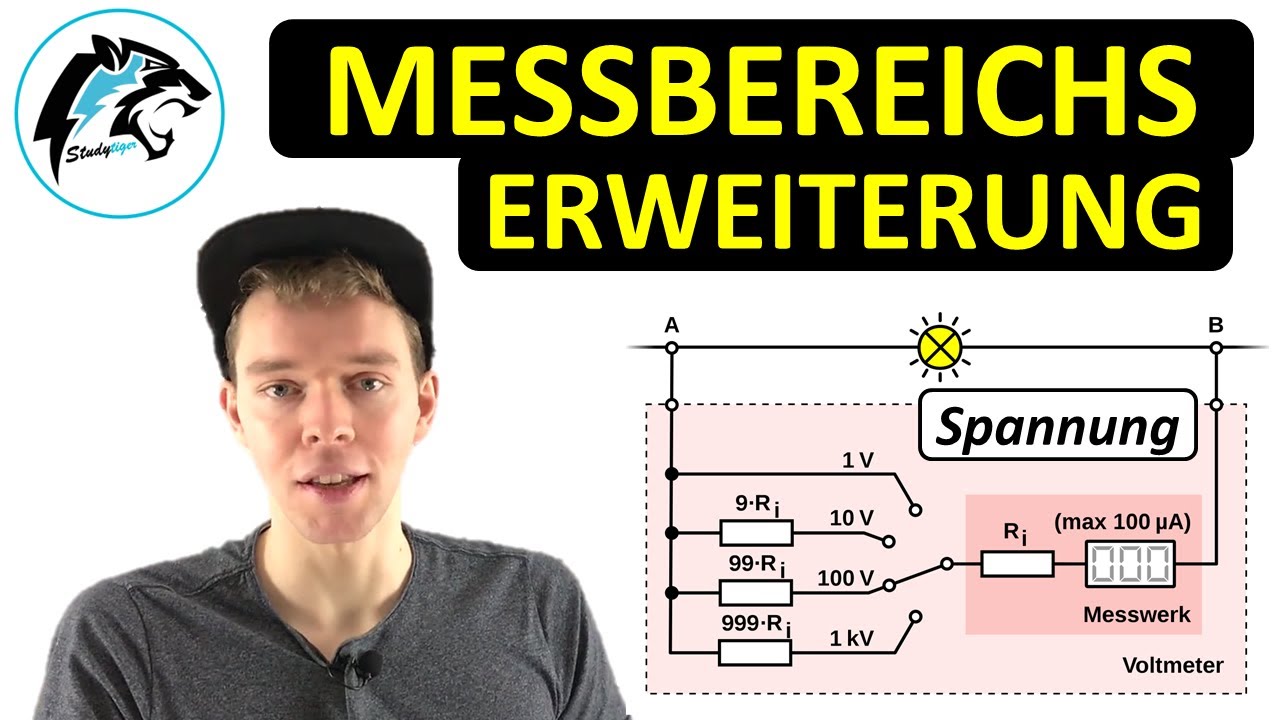 Messbereichserweiterung – Spannungsmessung | Elektrotechnik Tutorial