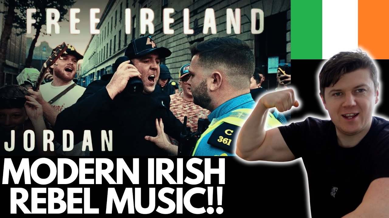 Jordan - Free Ireland - Official MV' - IRISH REACTION