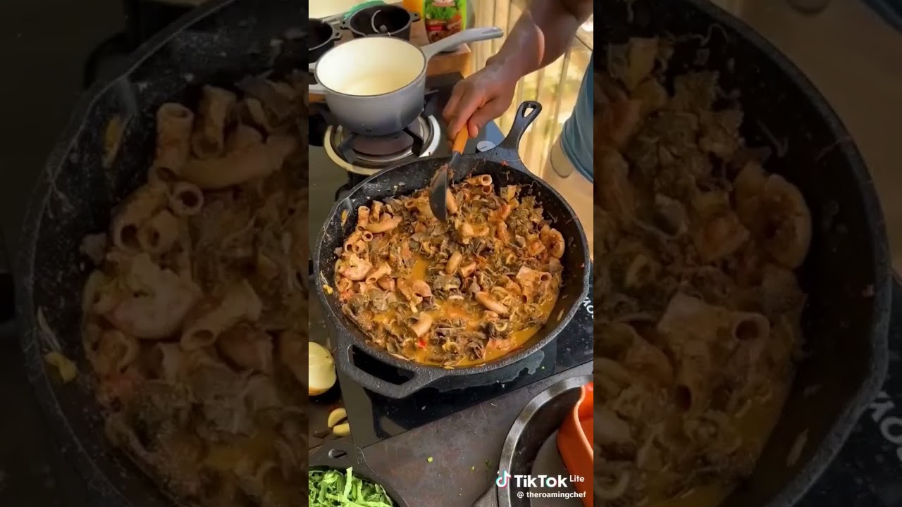 Kenyan Ugali and matumbo #ChefDenis #food #chef #Ugali #Matumbo #El JEFE #kenya #Nigeria