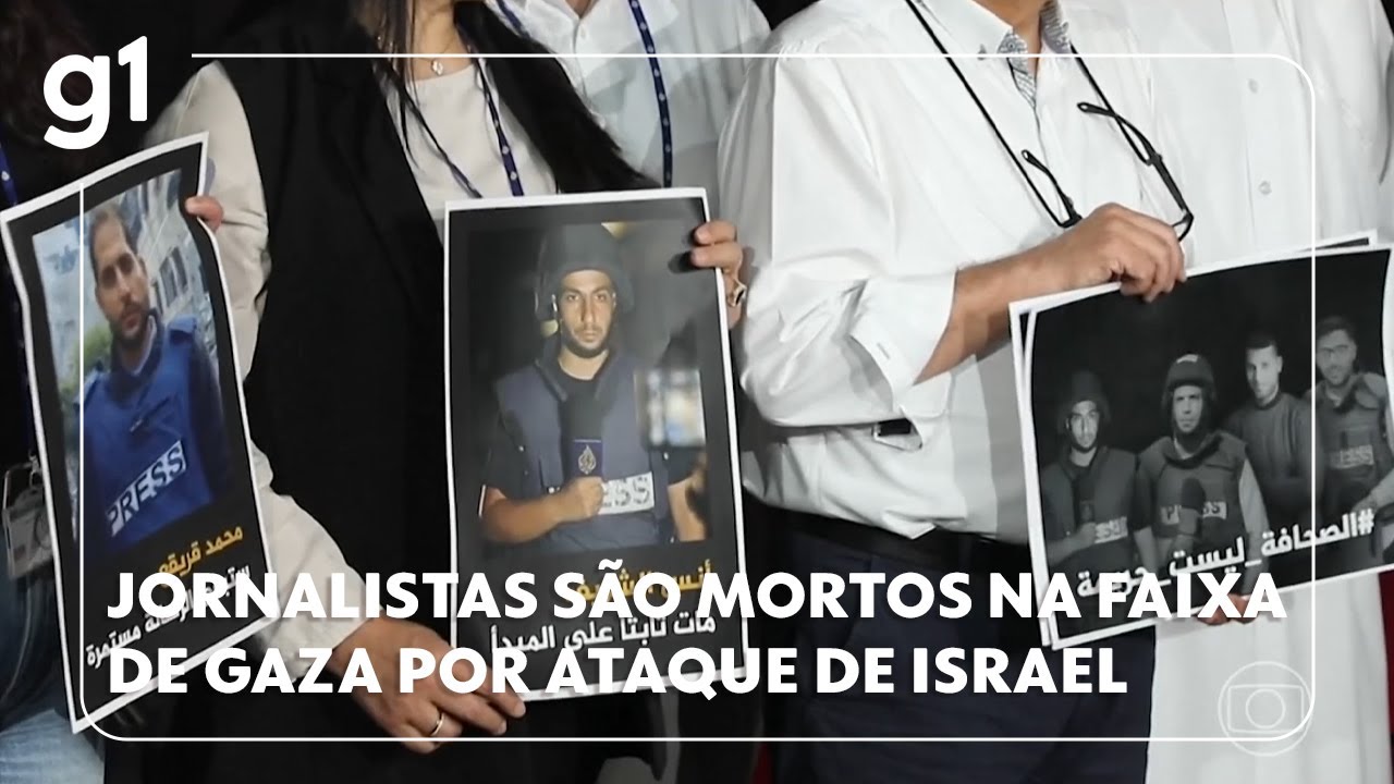 Jornalistas são mortos durante ataque israelense na Faixa de Gaza