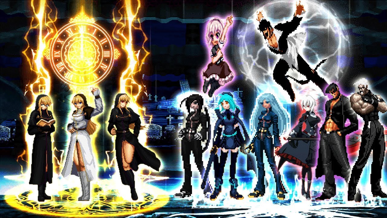 [Kof Mugen] Cal-sp VS Boss Team