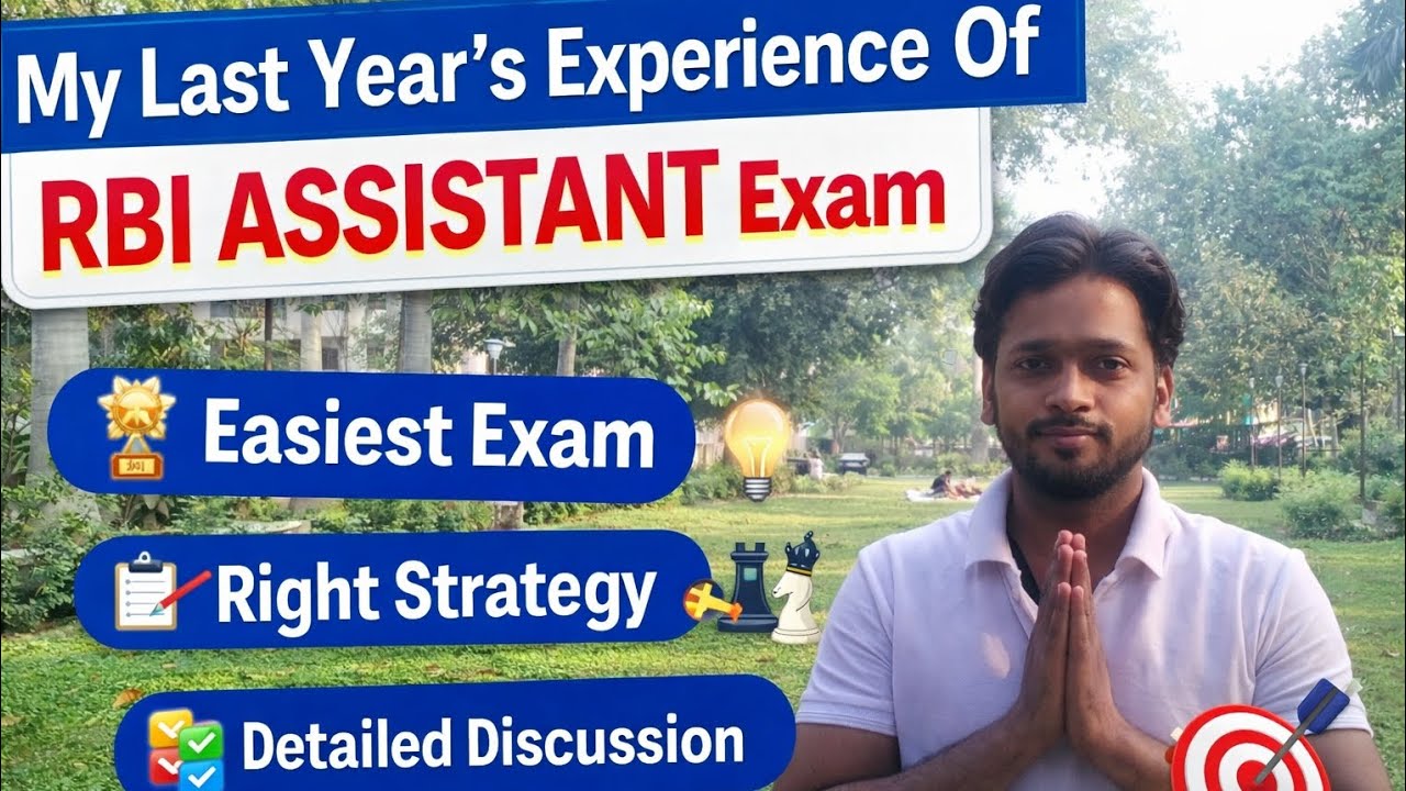 My Last Year's Experience of RBI ASSISTANT EXAM !! Key Learnings & A Helpful Advice