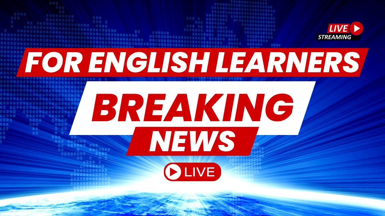 🌏English Learning with Real World News [Live]