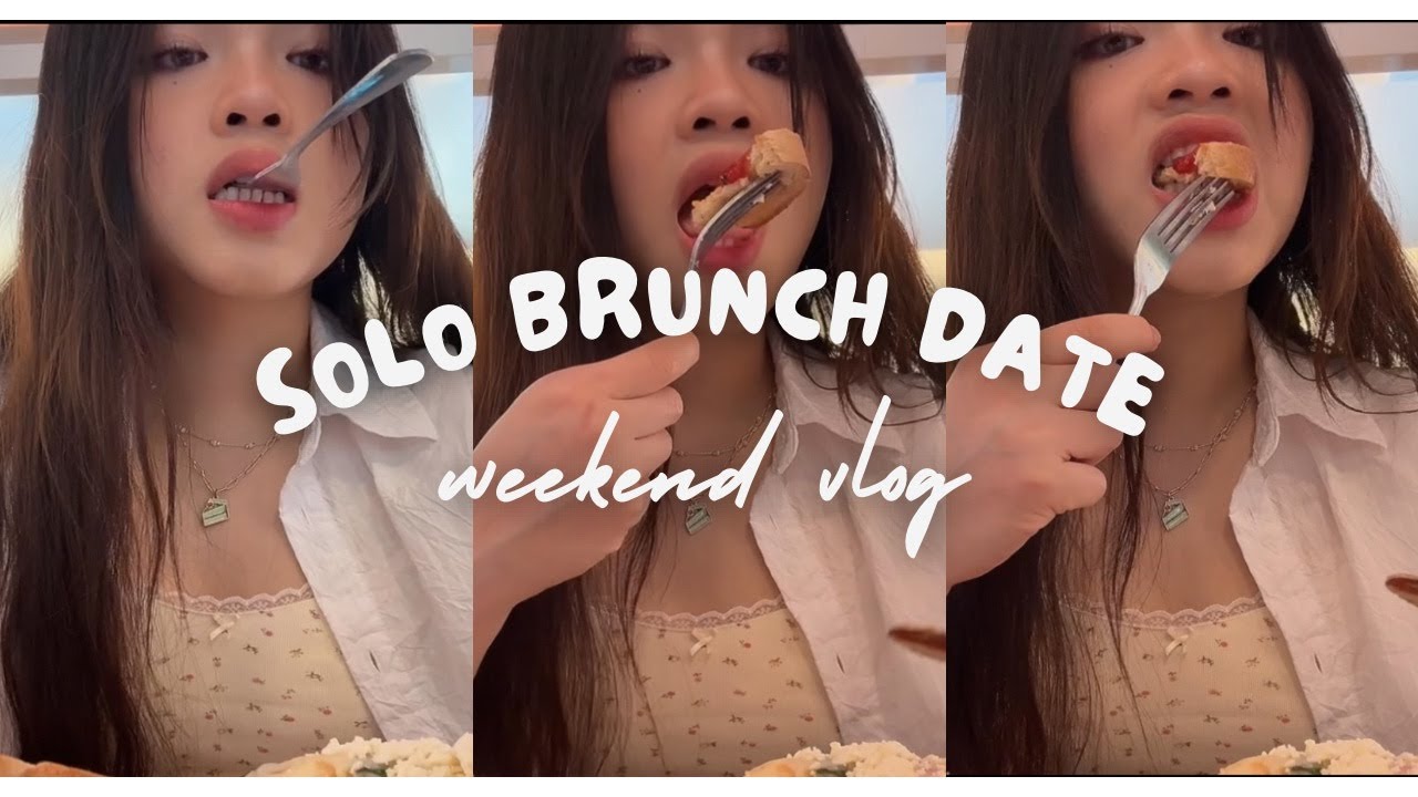 taking myself on a solo brunch date